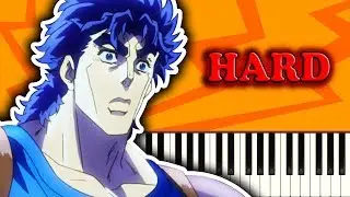 JOJOS BIZARRE ADVENTURE OP 1 (JOJO SONO CHINO SADAME) - Piano Tutorial