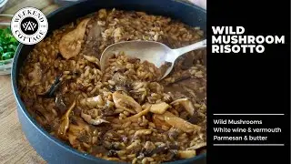 Creamy WILD MUSHROOM RISOTTO