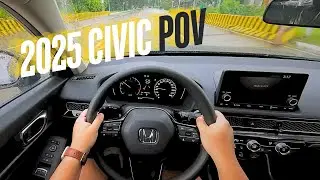 2025 Honda Civic V Turbo Honda Sensing POV Test Drive