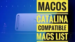 macOS Catalina Supported macs list [MacBook Pro, MacBook Air, iMac]