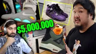 WORLDS BEST SNEAKER COLLECTION?? 🤯 Reacting To BIG BOY CHENGS $5,000,000 Shoe HOUSE!!