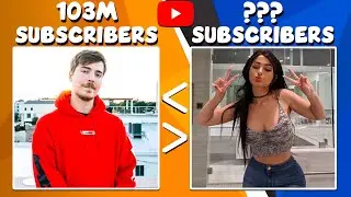 Guess Who Is More Popular! 🔝 - Yotubers Quiz