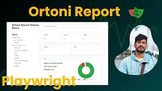 Ortoni Report | Playwright HTML Report with Dashboard