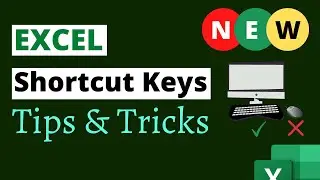 Excel Shortcut Keys 2019 (365) Tips & Tricks in 2021