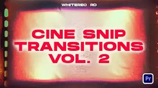 Cine Snip Transitions VOL. 2 | Premiere Pro