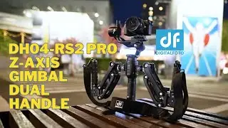 DF DIGITALFOTO DH04-RS2 PRO 4th Z Axis Detachable Gimbal Spring Dual Handle