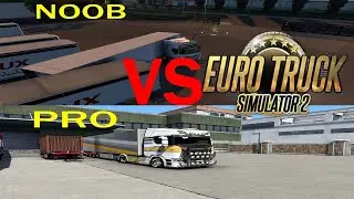 Noob vs Pro Players - ETS2//Euro truck simulator 2