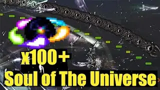 Terraria Final Fractal with X100+ SOULS OF THE UNIVERSE from Fargos Souls Mod