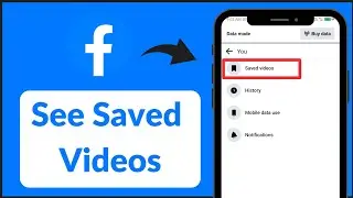 How to See Saved Videos On Facebook | See Facebook Saved Videos