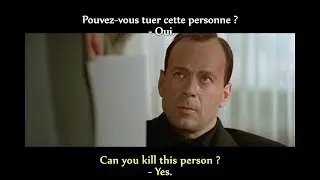 FRENCH LESSON - learn french with movies ( french + english sub ) The Jackal part1