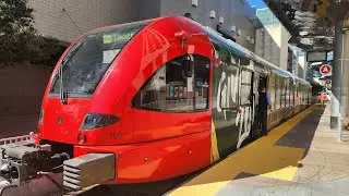 [4K] – Full Ride – Austin's CapMetro Rail – Northbound – Downtown – Leander