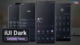iUI Dark Samsung Theme | Hex Installer Setup | One UI 1, & One UI 2