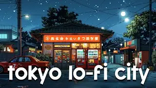 80's Lofi City 🔥Tokyo Lofi City 🌃 Lo fi Beats To Sleep, Relax [lofi hiphop mix]