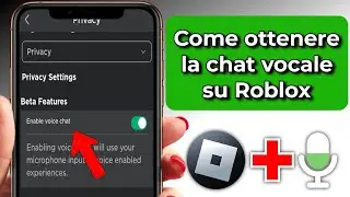 Come ottenere la chat vocale su Roblox (2024) | Abilita la chat vocale in Roblox