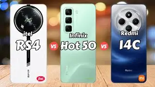 itel RS4 vs Infinix Hot 50 vs Redmi 14C