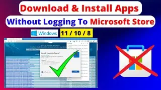 Unlock the Secret: Installing Apps without Microsoft Store | Download apps without Microsoft Store