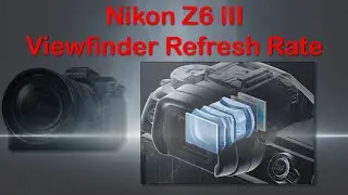 Nikon Z6 III Viewfinder Refresh Rate Measured