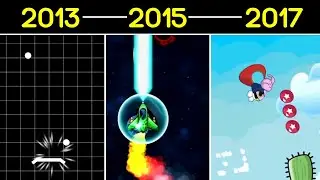 9 Years of Game Development in 2 minutes | 2013-2022