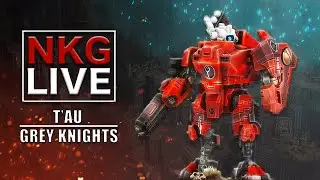 Tau vs Grey Knights - Warhammer 40K Battle Report - NKG Live