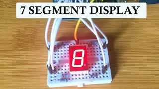 How to use a 7 Segment Display with Arduino.