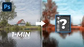 1-Minute Photoshop | Make Your Photo Look Awesome using This TRICK!