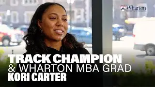 Kori Carter, Wharton MBA Grad and Track World Champion