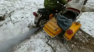 По зимнему лесу на Ижаке, роем ямы !!! + Сельский Дрифт