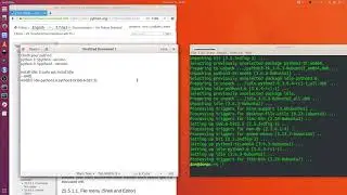 Ubuntu 18.04 LTS Linux OS: Install Python 3.X | IDLE with tkinter GUI