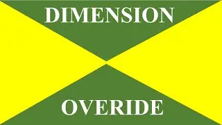 How to create dimensions in AutoCAD | Dimension style override. learn fast