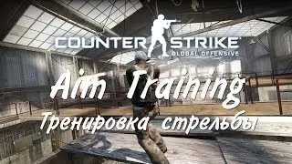 Aim Training CS GO / Тренировка стрельбы, метод с ботами.