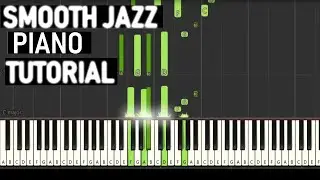 Smooth Jazz piano tutorial with Improvisation in G minor