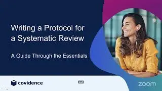 Essentials of Writing a Protocol for a Systematic Review