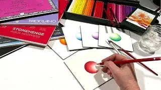 Hot Press Watercolor Paper Review for Colored Pencil Artists!