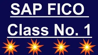 Class 1 FICO Module Introduction Session, FICO Demo Class