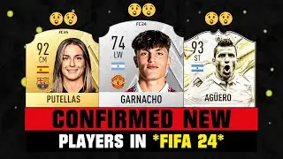 FIFA 24 | ALL CONFIRMED PLAYERS ADDED TO FIFA 24 (EA FC 24)! 😱🔥 ft. Garnacho, Putellas, Aguero...