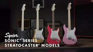 Exploring the Squier Sonic Series Stratocaster Models | Fender