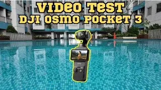 VIDEO TEST DJI OSMO POCKET 3 RAW