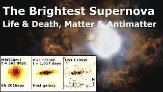 How Making Antimatter In A Stars Core Made The Largest Supernova Ever Seen