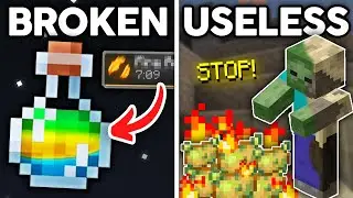 20 Minecraft Features Mojang NEVER FIXED...