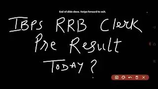 ibps rrb clerk pre results date confirmed #ibpsrrbclerkpreresult #ibpsrrbclerk