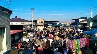 Kattakurgan katta bozori. Национальный базар Каттакургана