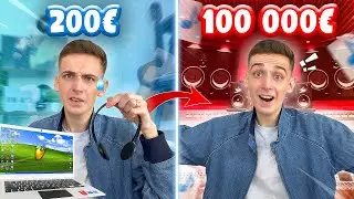 FAIRE UNE INSTRU AVEC 200€ VS 100 000€ ! (cest fou)