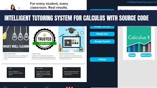 PROTOTYPE OF INTELLIGENT TUTORING SYSTEM FOR CALCULUS IN DJANGO PYTHON || INTERFACE OF ITSC SYSTEM