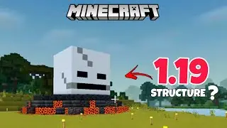 I Found A Skeleton Structure In Minecraft (#24) | I Make A Big Skeleton Statue In Minecraft |