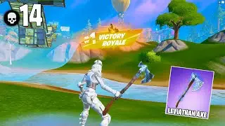 SHADY ZADIE SKIN + LEVIATHAN AXE GAMEPLAY / High Kill Solo Win w/HANDCAM (Fortnite Season 4)