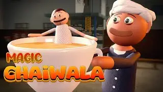 Magic Chaiwala | Funniest Hindi Comedy Cartoon | Goofy Works Animation