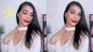 SPARKLY NEW YEARS EVE MAKEUP LOOK!