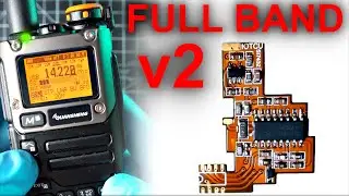 FULL BAND HF v2.0 Mod - Quansheng UV-K5 (Si4732 chip) TUTORIAL