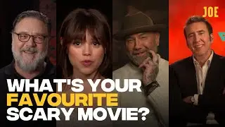 Jenna Ortega, Dave Bautista, Russell Crowe, Nic Cage & more reveal their favourite scary movies
