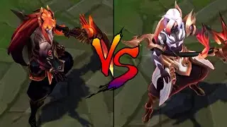 Nightbringer Kayn vs Prestige Nightbringer Kayn Skin Comparison Spotlight 2021